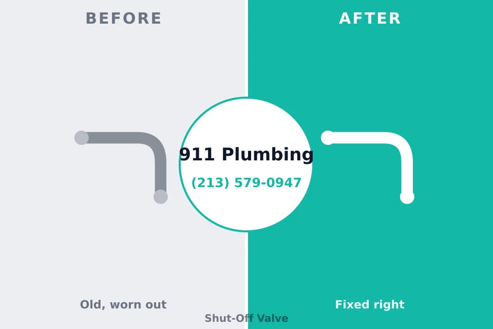 Before and after: plumbing company Branson, MO